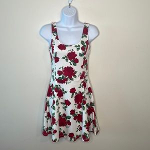 H&M Divided Short Floral Dress